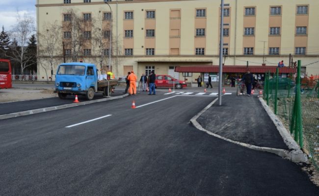 Leskovac: Završeni radovi u delu Voždove ulice