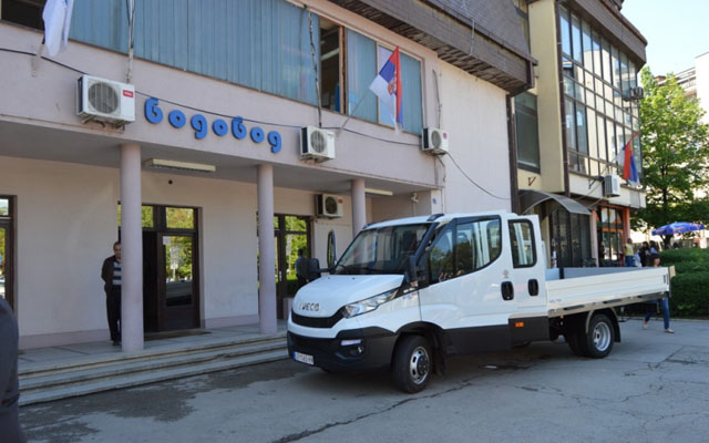 Novo vozilo za JKP "Vodovod" Leskovac