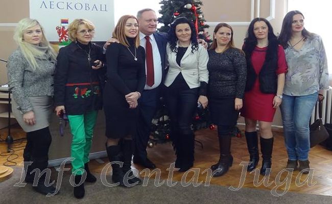 Gradonačelnik Leskovca priredio novogodišnji prijem za novinare