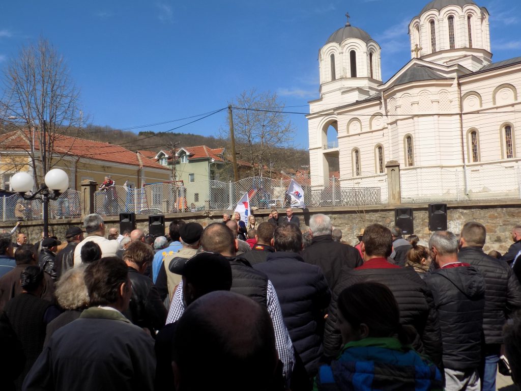 Razrešeni odbornici danas u Lebanu održali protest