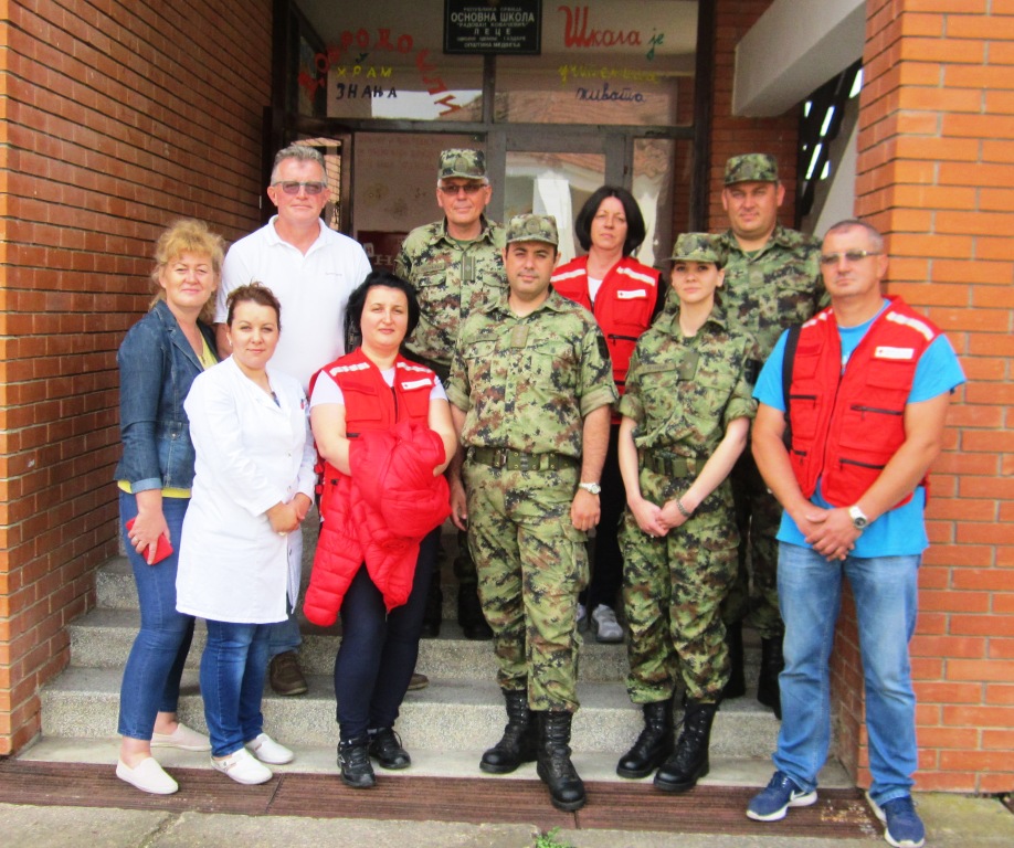 Vojni lekari posetili Gazdare