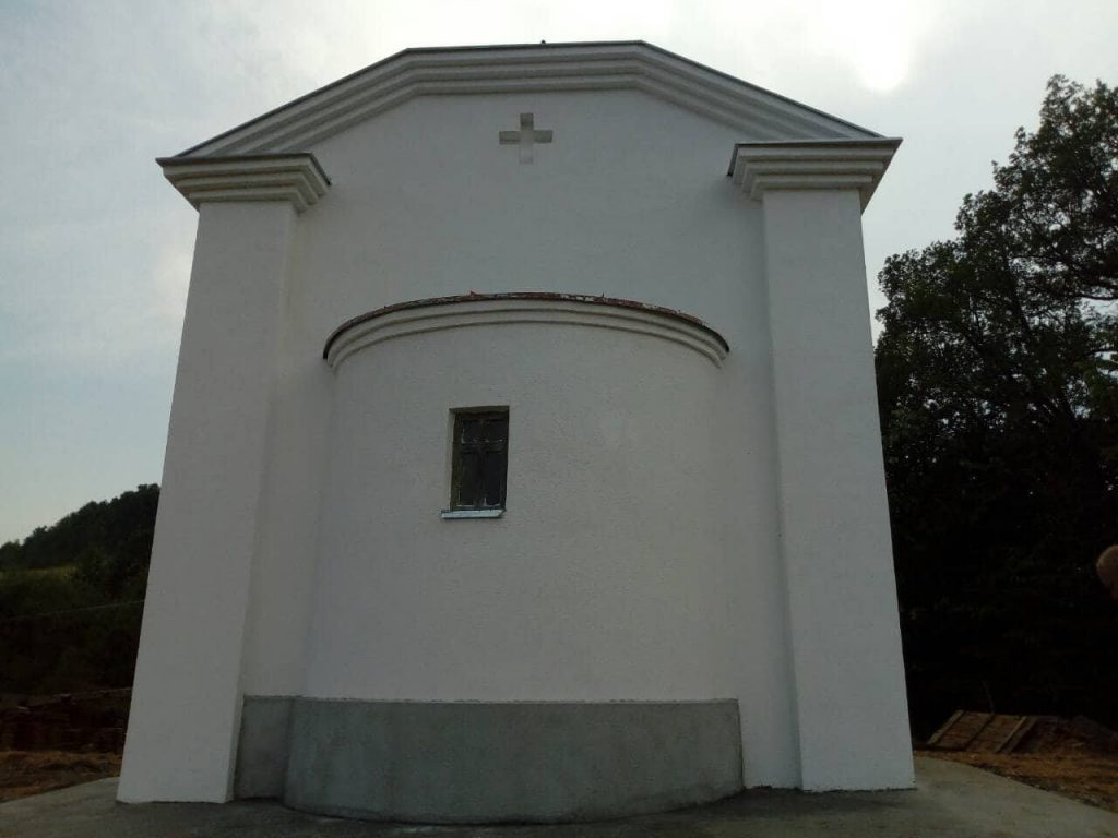 Obnovljena spoljašnost crkve u Lipovici