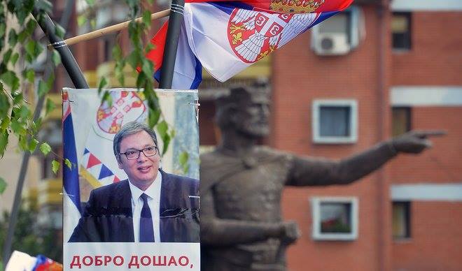 Albanci blokirali put kojim treba da prođe Vučić