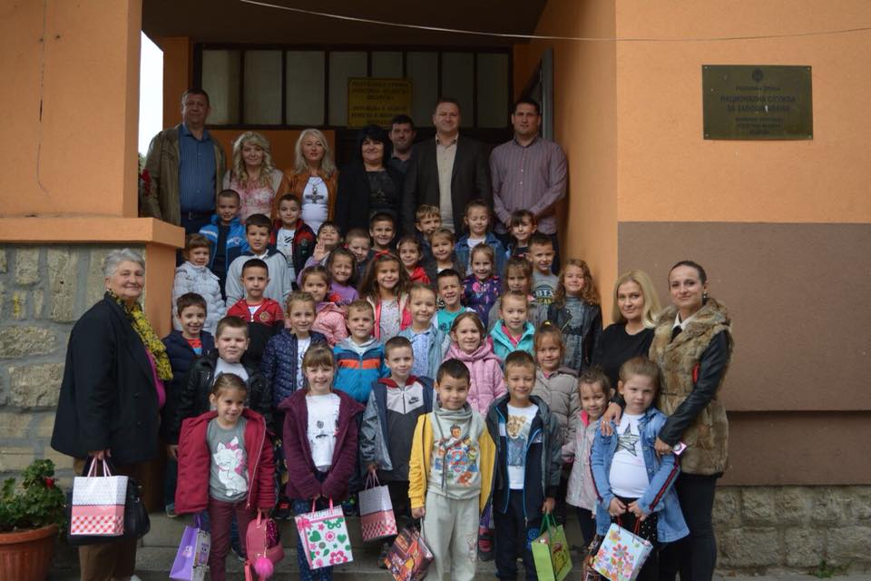 Predškolci posetili predsednika opštine Medveđa