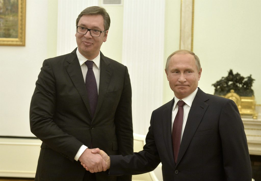 Putin odlikuje Vučića ordenom Svetog Aleksandra Nevskog