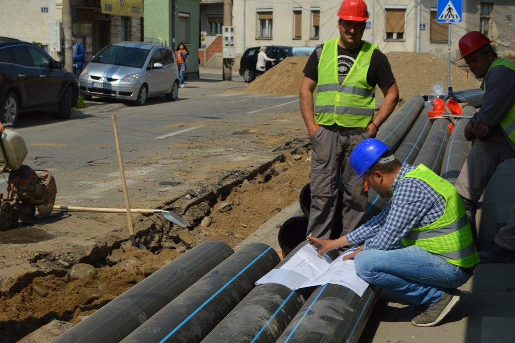 Leskovac: Počeli radovi na vodovodnoj mreži u ulici Ivana Milutinovića