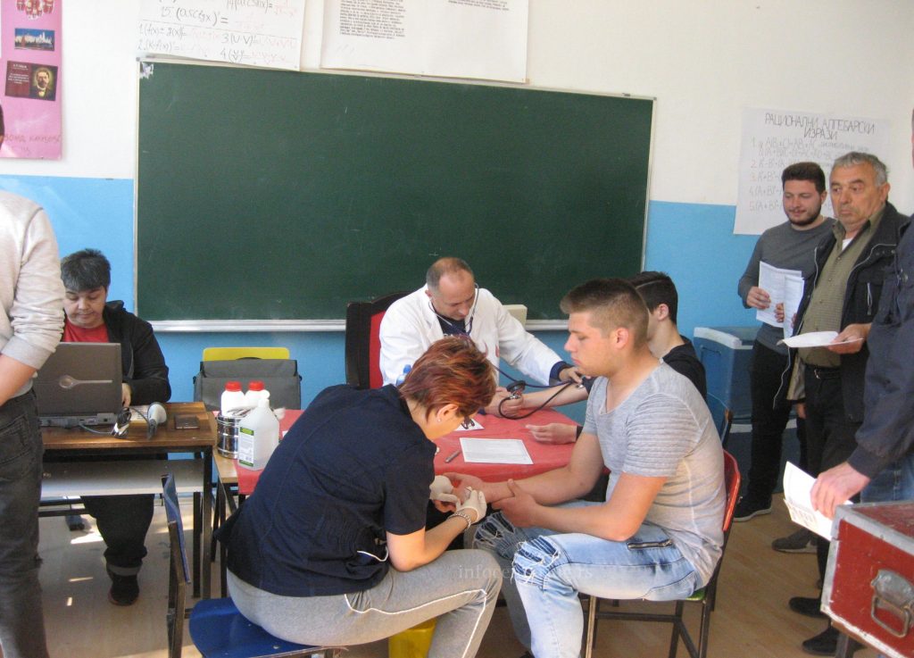 Crveni krst Lebane sproveo uspešnu akciju dobrovoljnog davanja krvi
