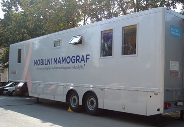 Mamograf instaliran ispred Doma Zdravlja u Medveđi a pregledi su besplatni