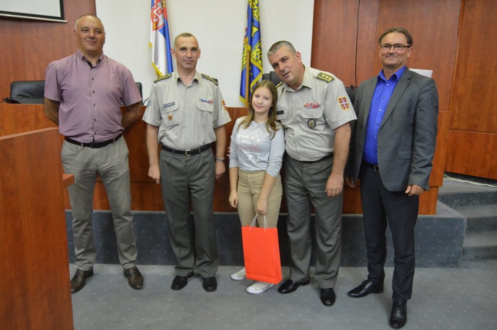 U Leskovcu održan prijem za buduće učenike i kadete vojnih obrazovnih ustanova