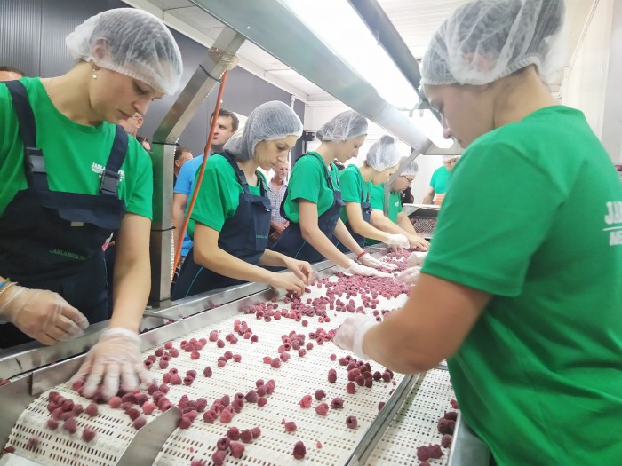 Ministar Nedimović u poseti hladnjači „Jablanica Fruit“ u Negosavlju – Medveđa