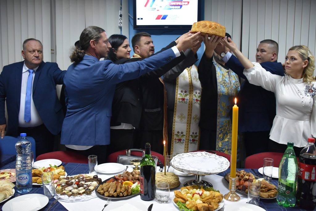 Gradski odbor Srpske napredne stranke Leskovac obeležio slavu Svetu Petku