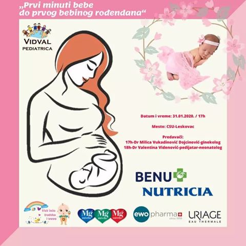 Besplatan seminar za trudnice i mame u Leskovcu 31. januara