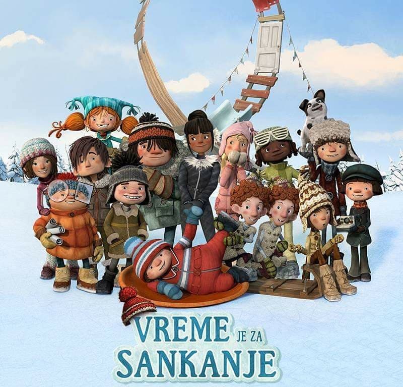 U Domu kulture „Radan“ stiže animirani film “Vreme je za sankanje”