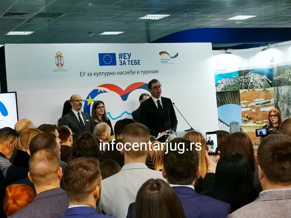 Vučić na predstavljanju projekta ,,EU za kulturno nasleđe i turizam”