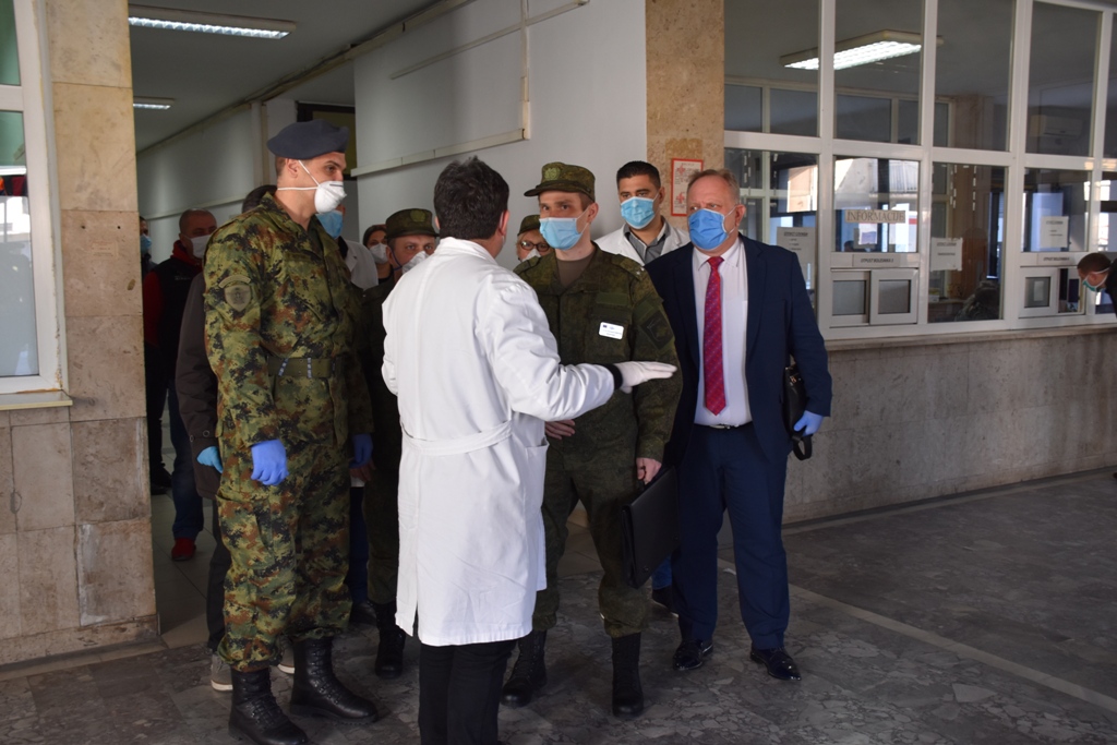 Delegacija vojnih lekara iz Ruske Federacije posetila Opštu bolnicu Leskovac
