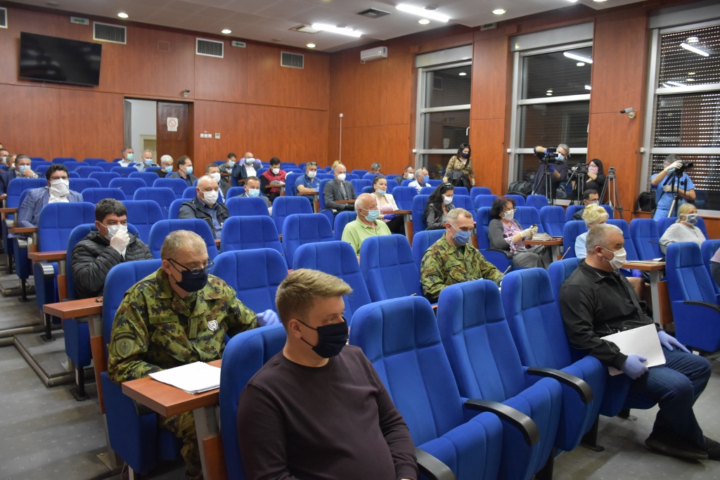 U Leskovcu održana 29. sednica Gradskog štaba za vanredne situacije, u Jablaničkom okrugu registrovano 265 obolelih od Kovida-19