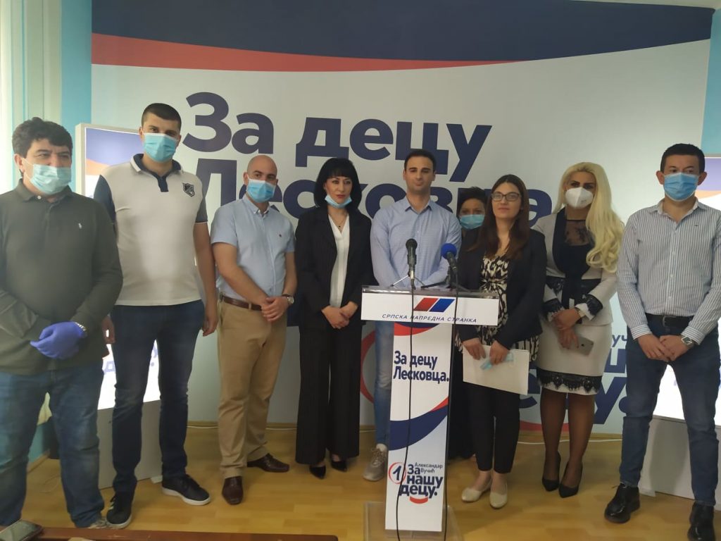 Leskovački naprednjaci predstavili svoje kandidate za odbornike