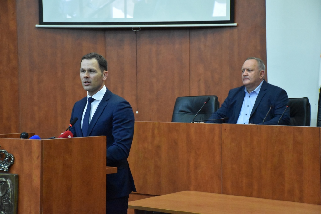 Ministar finansija Siniša Mali boravio u Leskovcu