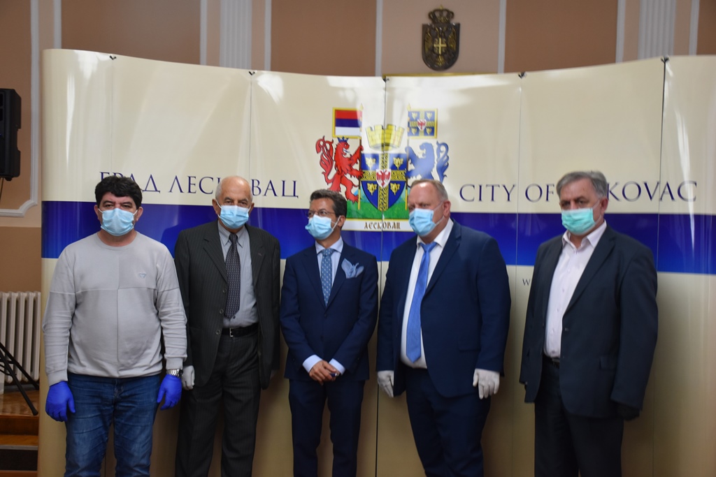 OBS donirao zaštitnu opremu Opštoj bolnici Leskovac i Domu zdravlja