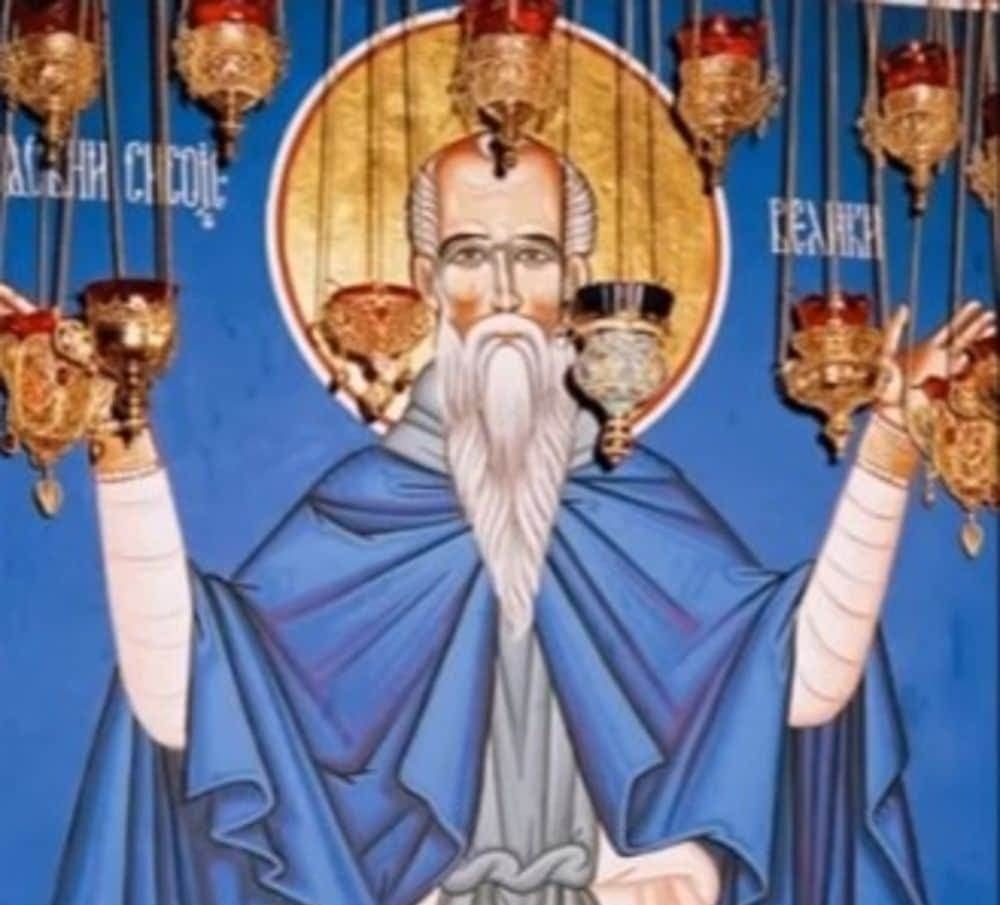 Srpska pravoslavna crkva danas proslavlja Svetog prepodobnog Sisoja Velikog, zaštitnika dece i brzi pomoćnik u svakoj tuzi i nevolji