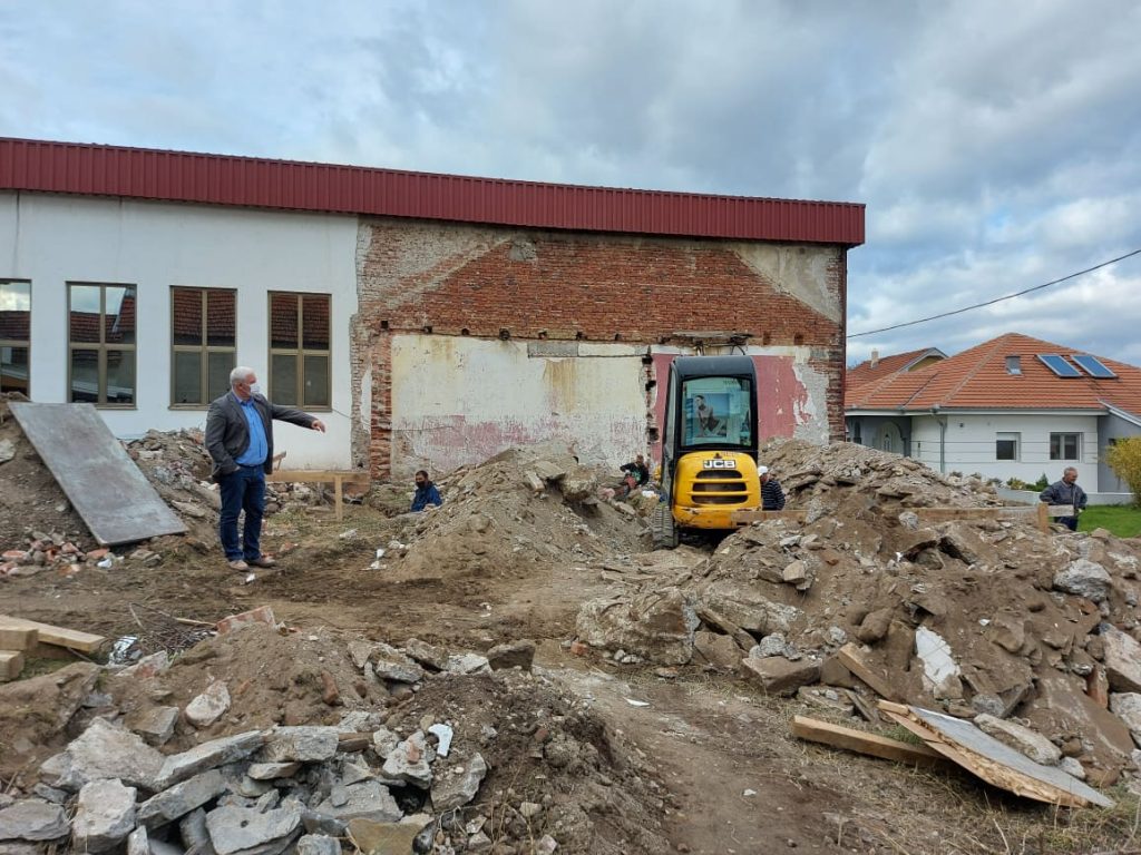 U Bojniku počela druga faza radova na izgradnji aneksa Doma kulture