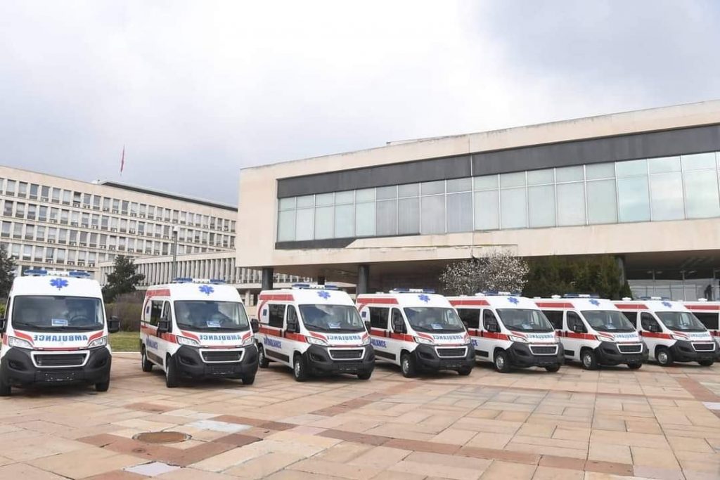 Nova sanitetska vozila za Medveđu, Bujanovac i još 18 zdravstvenih ustanova u Srbiji