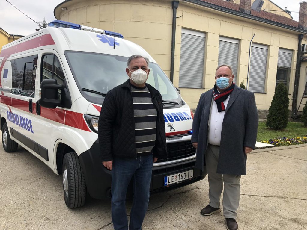 Evropska unija donirala savremeno sanitetsko vozilo Domu zdravlja Leskovac
