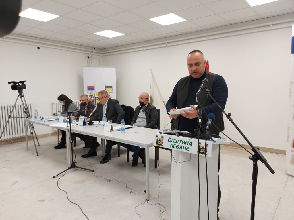 Upravni odbor Turističke organizacije opštine Lebane traži od Skupštine razrešenje direktora Bojana Jovića