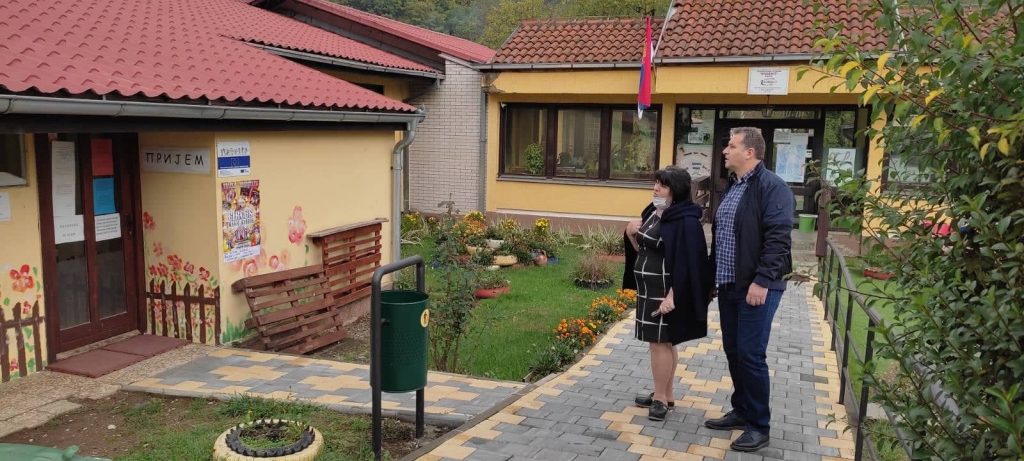 Predsednik opštine obišao radove na rekonstrukciji Predškolske ustanove u Medveđi
