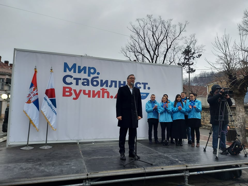 Vučić: „Izgradnja škola, kanalizacija, vrtića i puteva u cilju podizanja životnog standarda je moto politike Srpske napredne stranke“