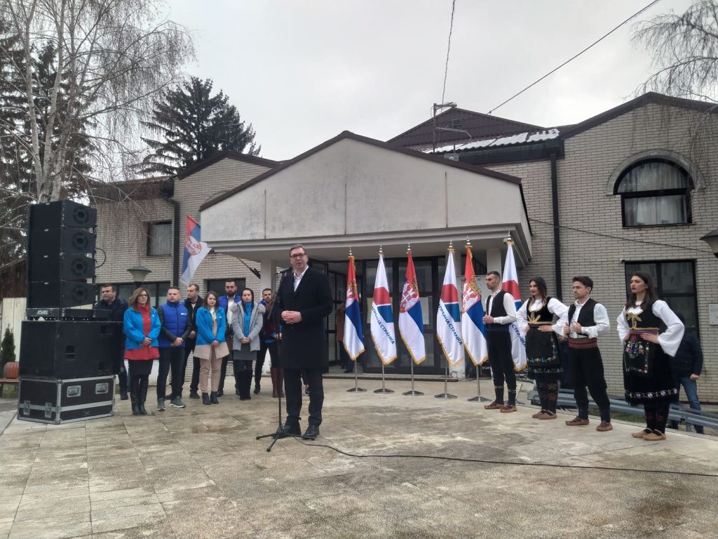 Predsednik Vučić danas u Medveđi