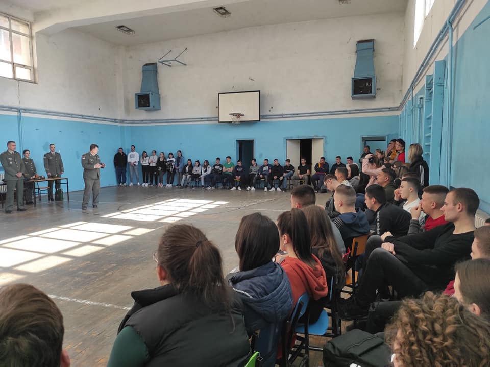 U STŠ Vožd Karađorđe u Lebanu održana promocija vojnih škola