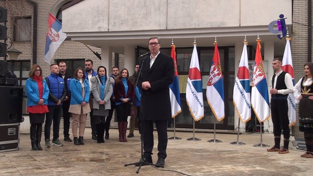 OO SNS-a u Medveđi pruža punu podršku predsedniku Aleksandru Vučiću i podržava izbore