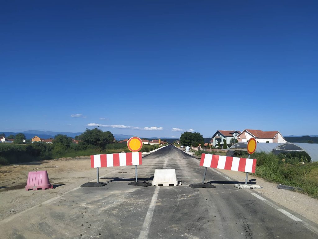 Obustava saobraćaja na putu Leskovac – Lebane zbog radova
