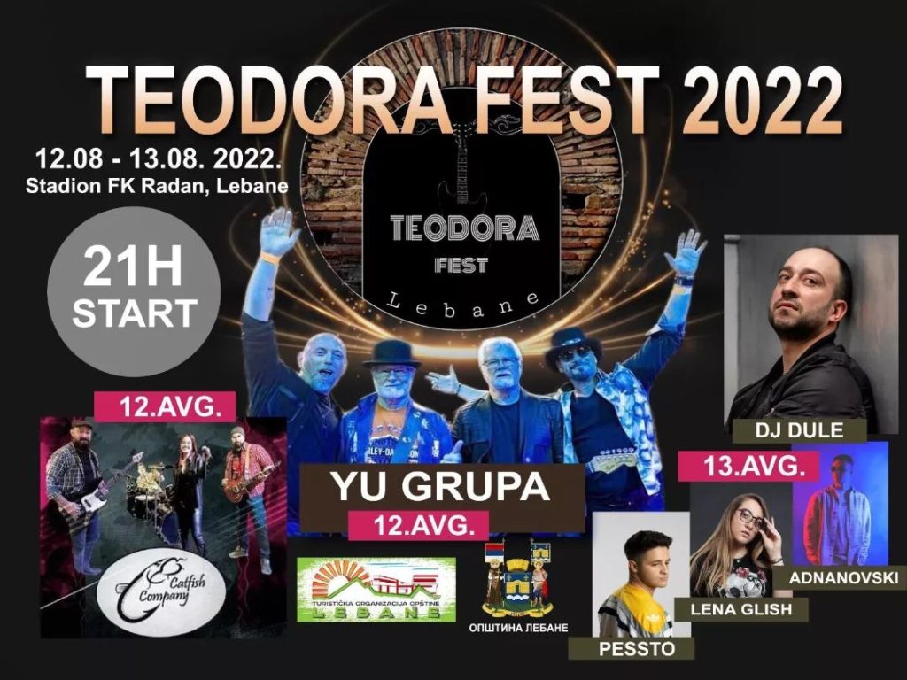 Legendarna YU grupa večeras na 10. ”Teodora festu” na stadionu FK Radan u Lebanu