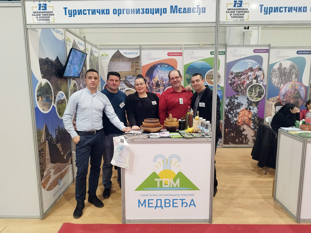 Promocija Turističke organizacije opštine Medveđa na sajmu turizma