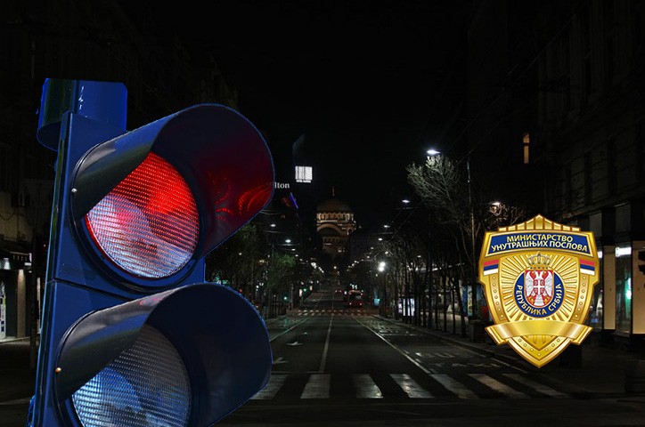MUP: Sankcionisanje vozača koji prođu vozilom na crveno svetlo semafora ispred raskrsnice ili obeleženog pešačkog prelaza