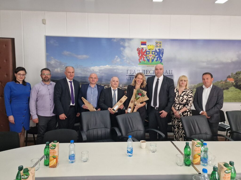 Predstavnici GU grada Leskovca održali sastanak sa predstavnicima Komore italijansko-srpskih privrednika