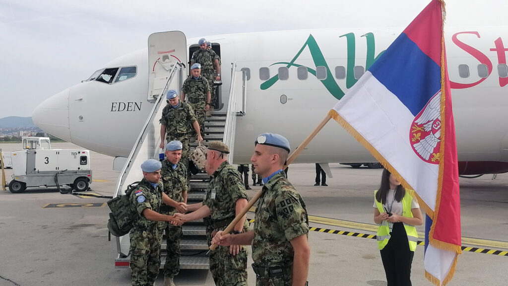 Redovna zamena jedinice Vojske Srbije u mirovnoj operaciji u Libanu