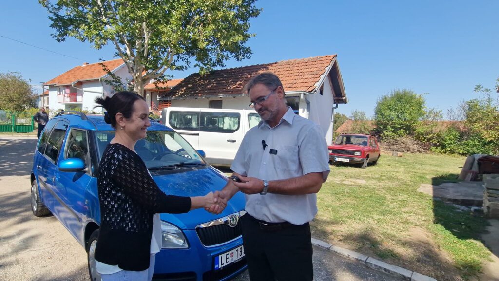 Opština Bojnik kupila novo vozilo za Dečiji vrtić „Đuka Dinić“