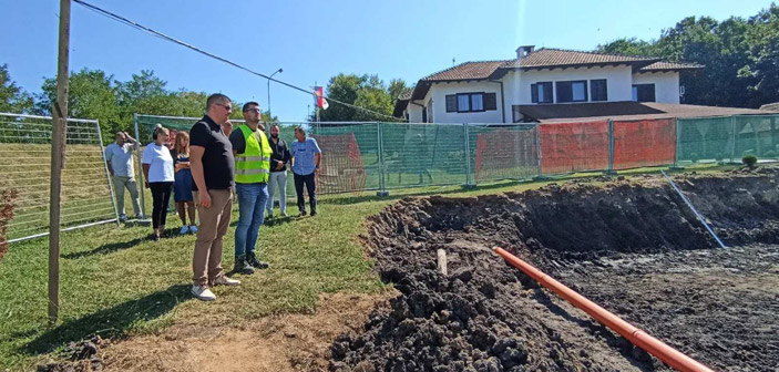 Bogdanović obišao radove na izgradnji Centra za posetioce „Caričin grad“