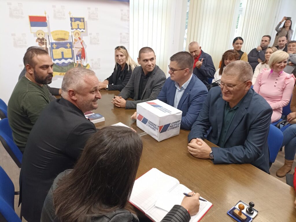 OIK Lebane proglasila 03. novembra izbornu listu „Aleksandar Vučić – Lebane ne sme da stane“ pod rednim brojem 1.