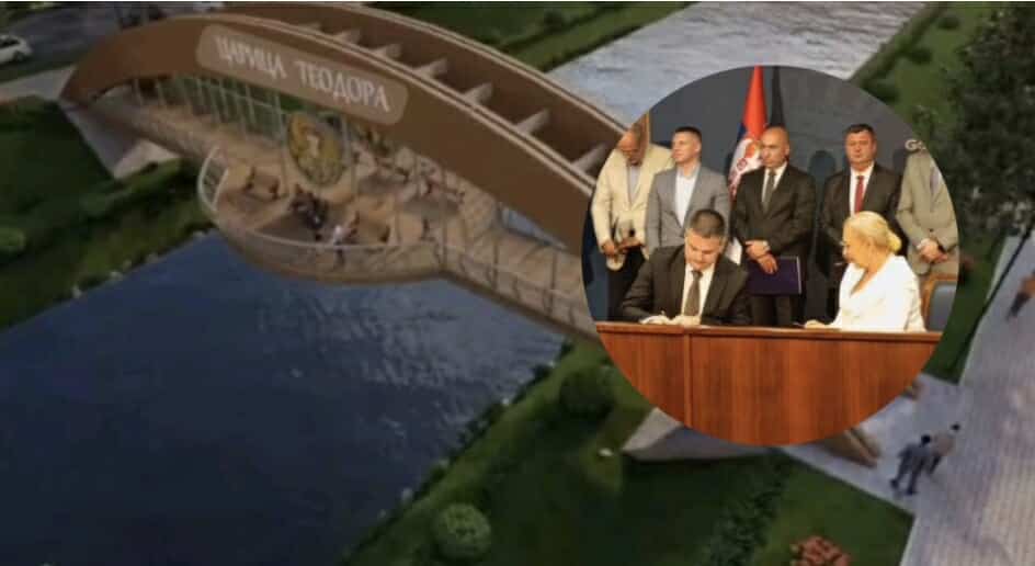 Bogdanović sa ministarkom Sofronijević potpisao ugovor o izgradnji pasarele