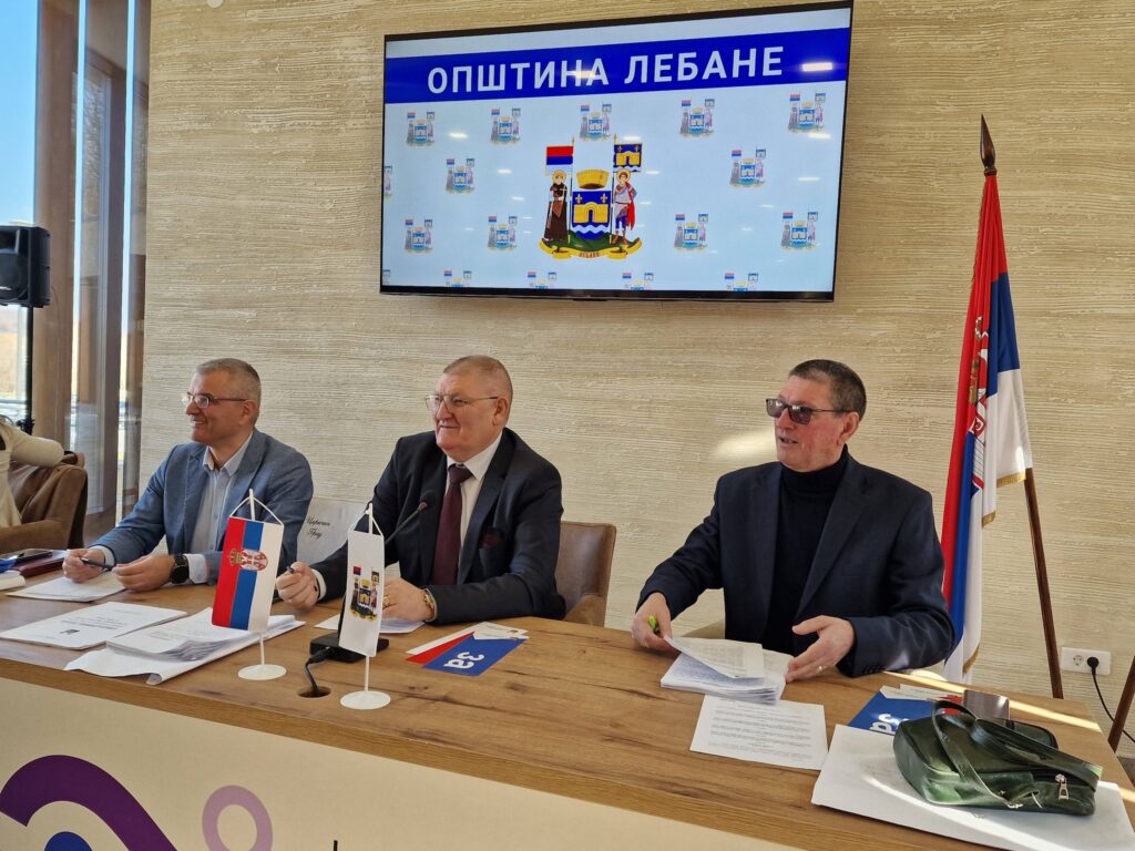 Više tačaka usvojeno jednoglasno na sednici SO Lebane, opozicija bez primedbi i pitanja (VIDEO)